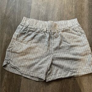 Casual striped shorts worn once